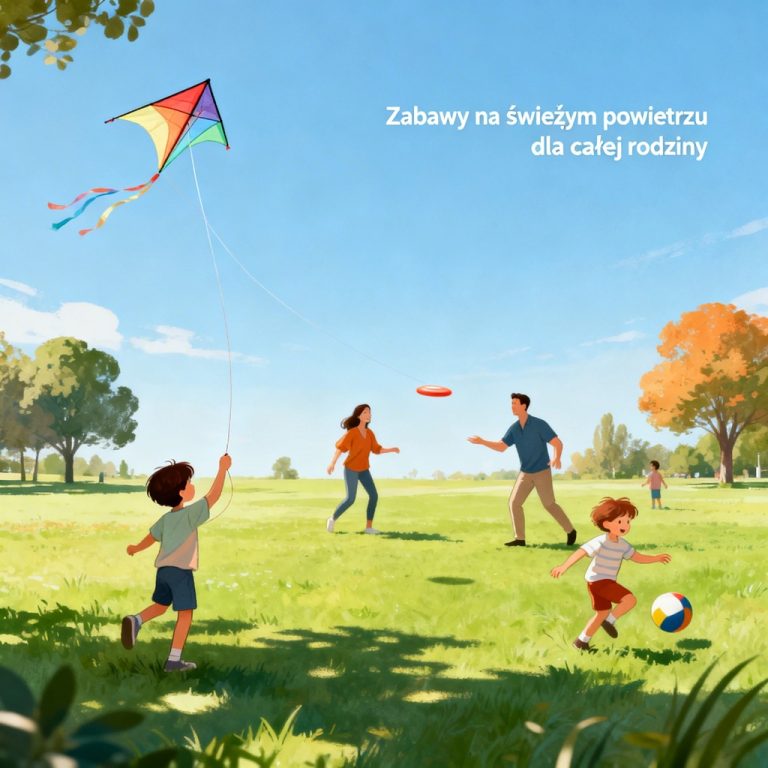 Zabawy na świeżym powietrzu dla całej rodziny